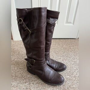 Brown Riding Boots (with inserts!)